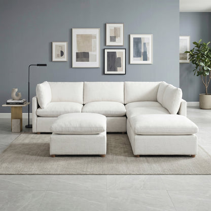 Annex 6-Piece Modular Sectional with Ottoman
