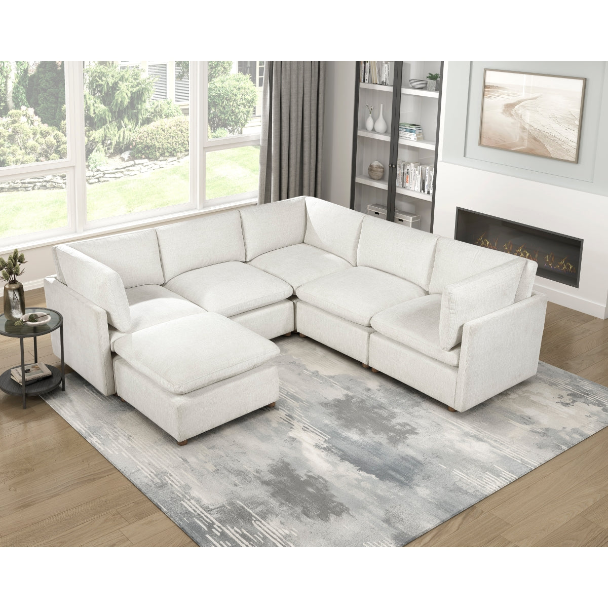Annex 6-Piece Modular Sectional with Ottoman