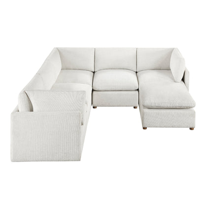 Annex 6-Piece Modular Sectional with Ottoman