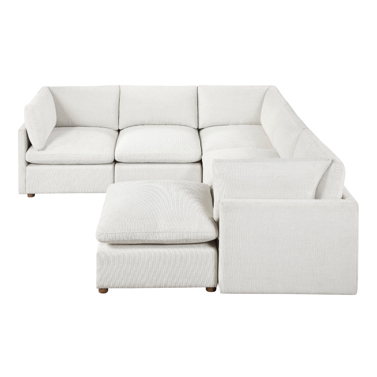 Annex 6-Piece Modular Sectional with Ottoman