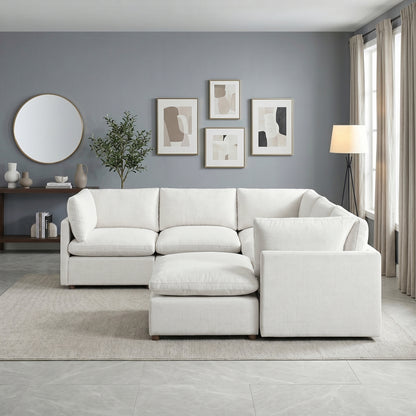 Annex 6-Piece Modular Sectional with Ottoman