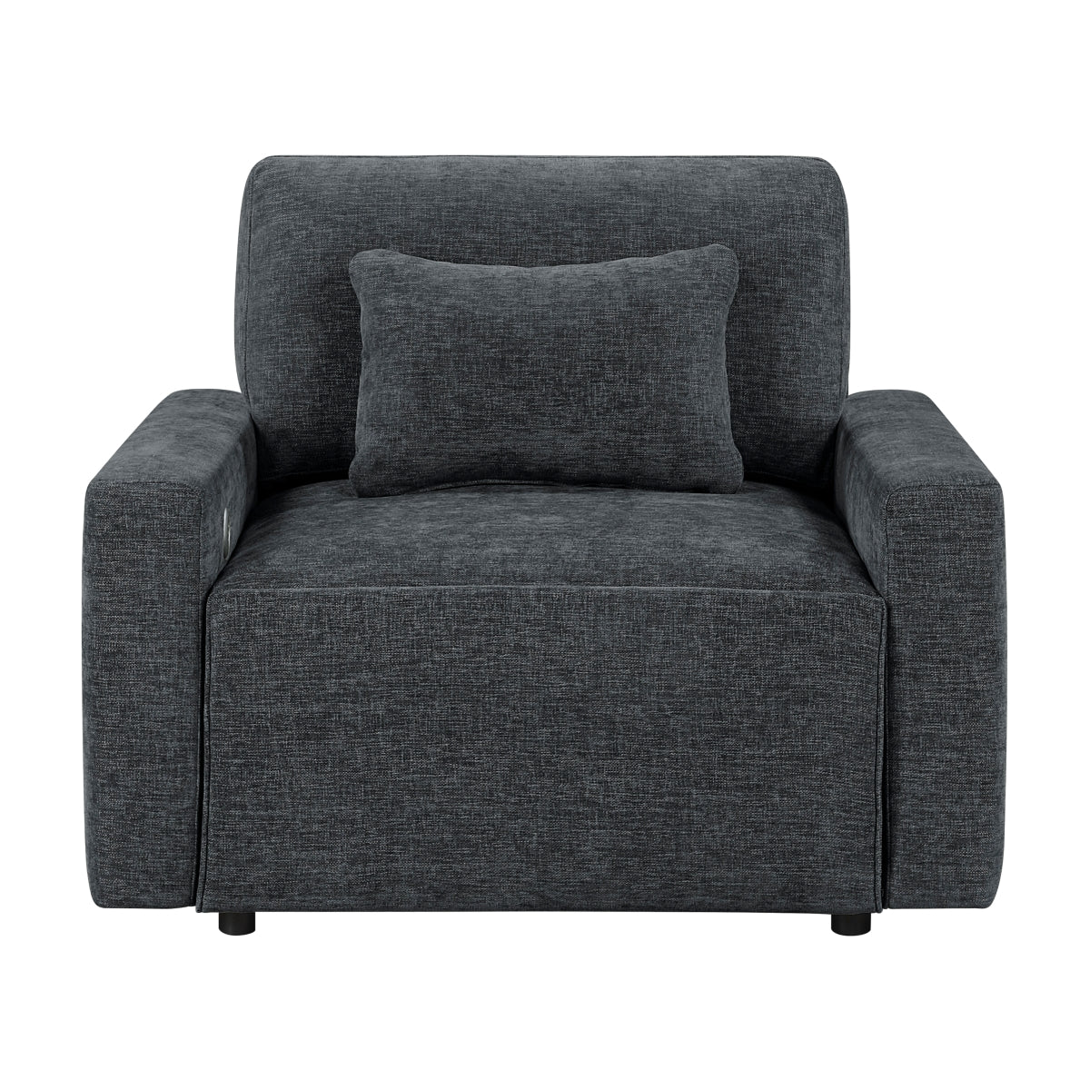 Cumulus Convertible Sleeper Chair with Charging Ports