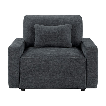 Cumulus Convertible Sleeper Chair with Charging Ports