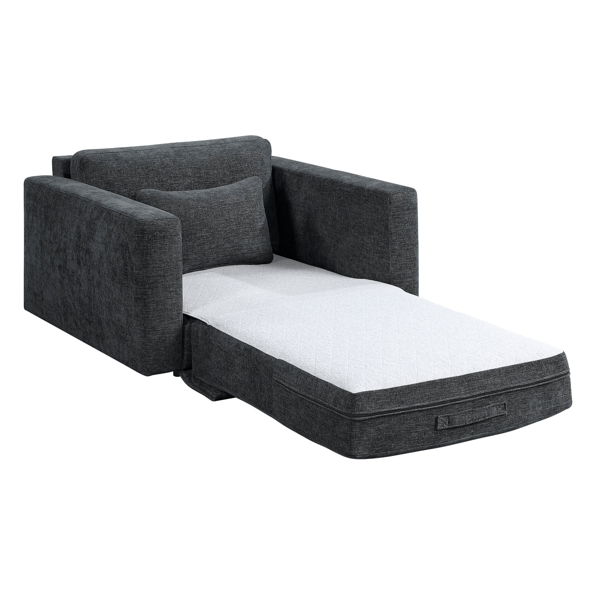 Cumulus Convertible Sleeper Chair with Charging Ports