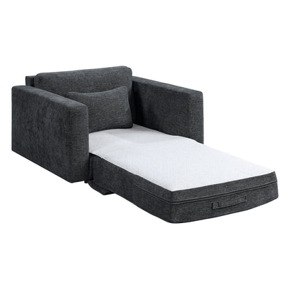 Cumulus Convertible Sleeper Chair with Charging Ports