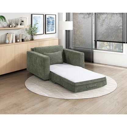 Cumulus Convertible Sleeper Chair with Charging Ports