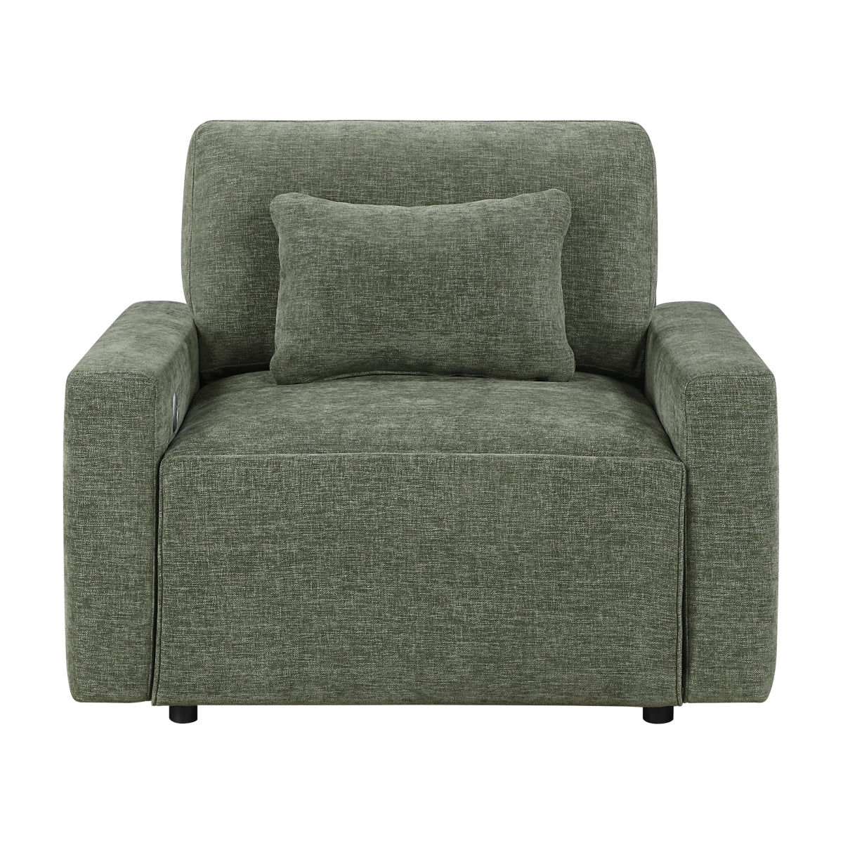Cumulus Convertible Sleeper Chair with Charging Ports