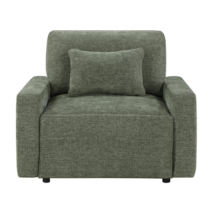 Cumulus Convertible Sleeper Chair with Charging Ports