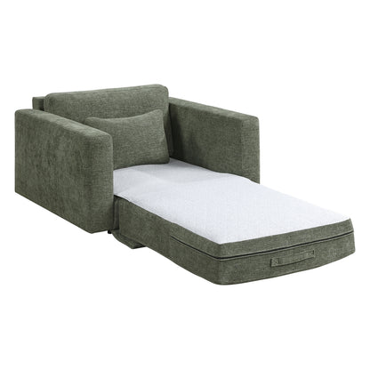 Cumulus Convertible Sleeper Chair with Charging Ports