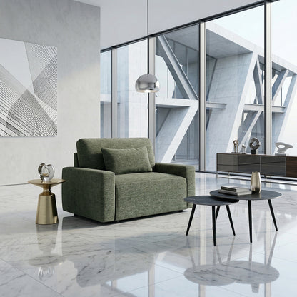 Cumulus Convertible Sleeper Chair with Charging Ports