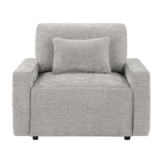 Cumulus Convertible Sleeper Chair with Charging Ports