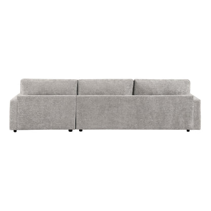 Cumulus 2-Piece Sectional with Convertible Queen Sleeper and Right Side Chaise