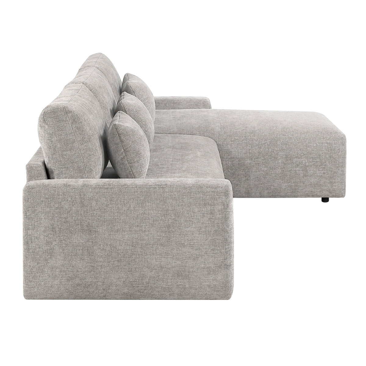 Cumulus 2-Piece Sectional with Convertible Queen Sleeper and Right Side Chaise
