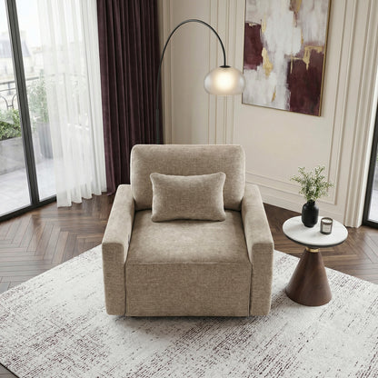 Cumulus Convertible Sleeper Chair with Charging Ports
