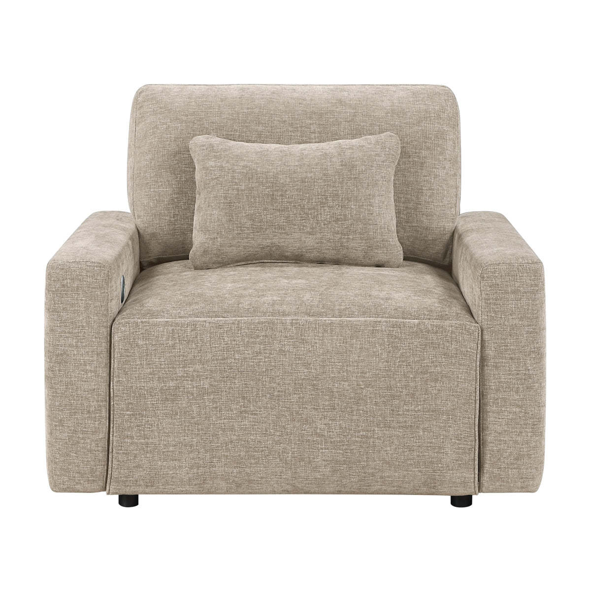 Cumulus Convertible Sleeper Chair with Charging Ports