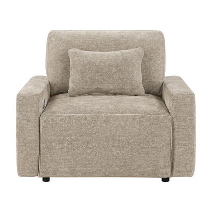 Cumulus Convertible Sleeper Chair with Charging Ports