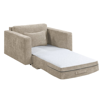 Cumulus Convertible Sleeper Chair with Charging Ports