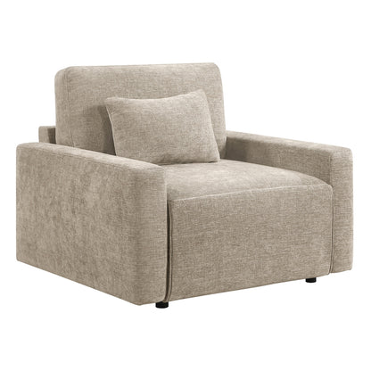 Cumulus Convertible Sleeper Chair with Charging Ports