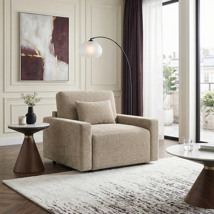 Cumulus Convertible Sleeper Chair with Charging Ports