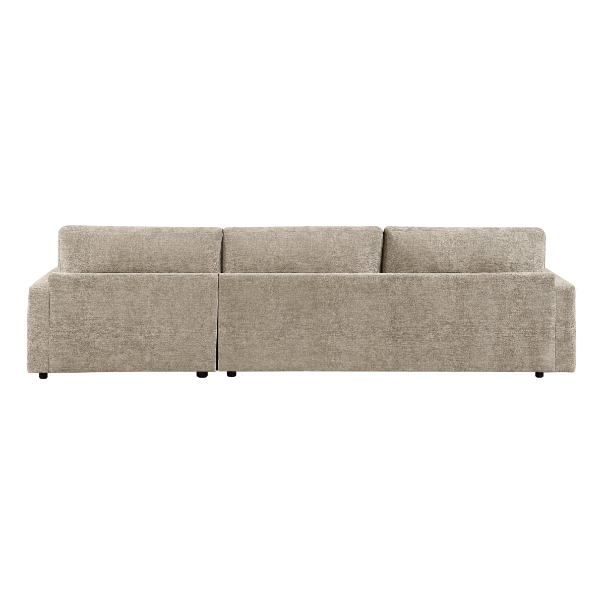Cumulus 2-Piece Sectional with Convertible Queen Sleeper and Right Side Chaise