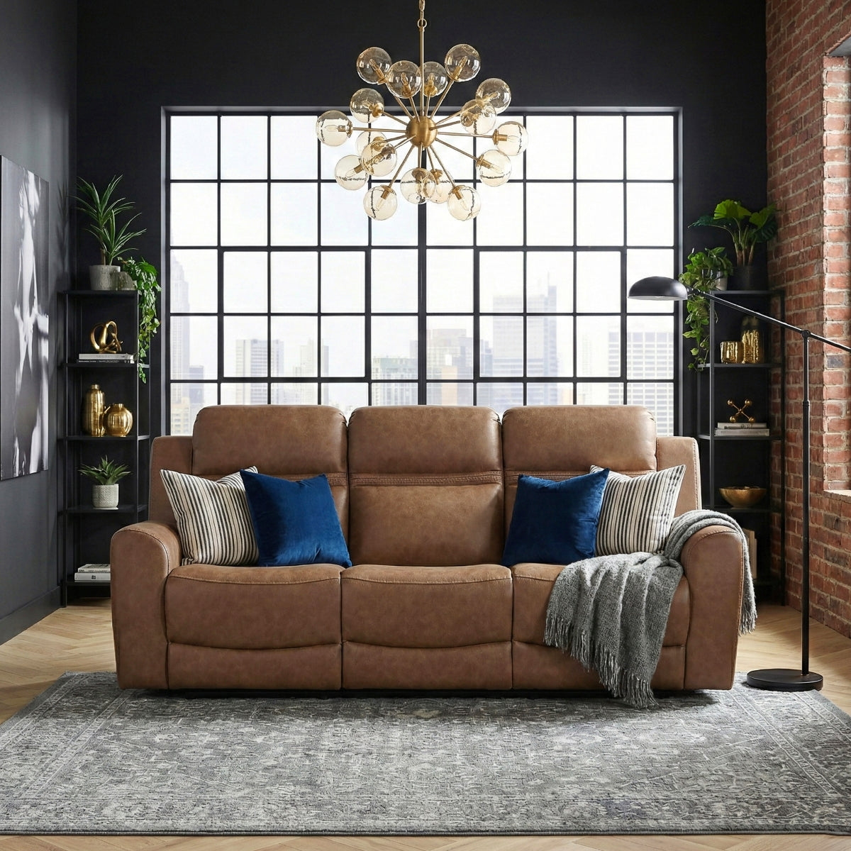 Hearth Double Reclining Sofa