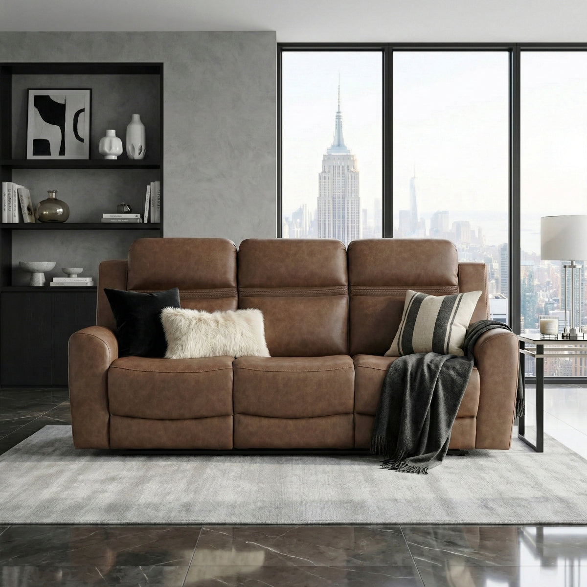 Hearth Double Reclining Sofa