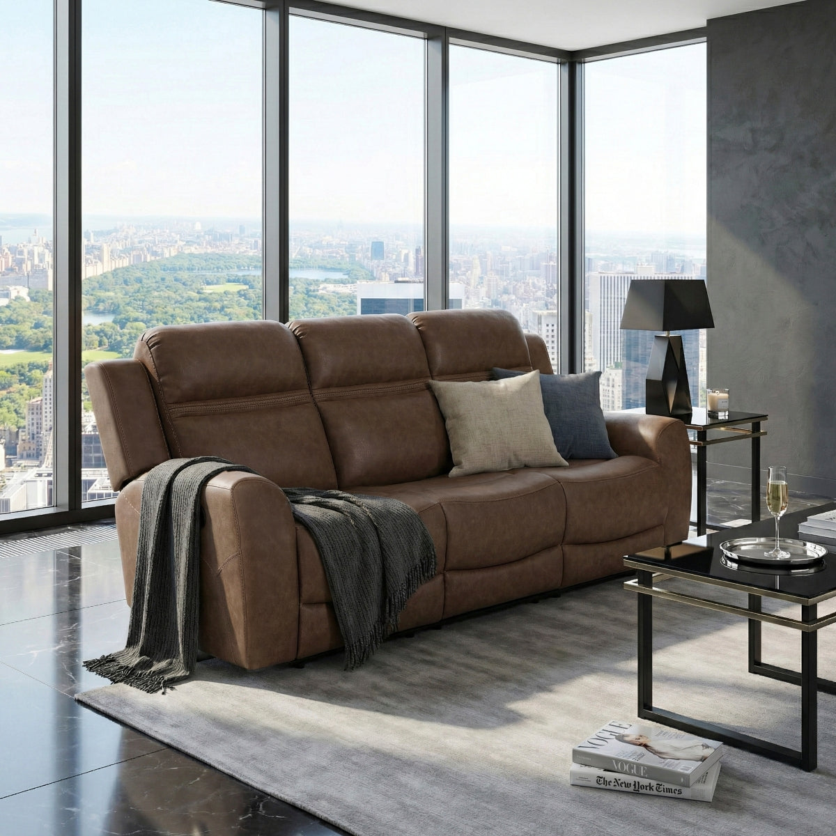Hearth Double Reclining Sofa
