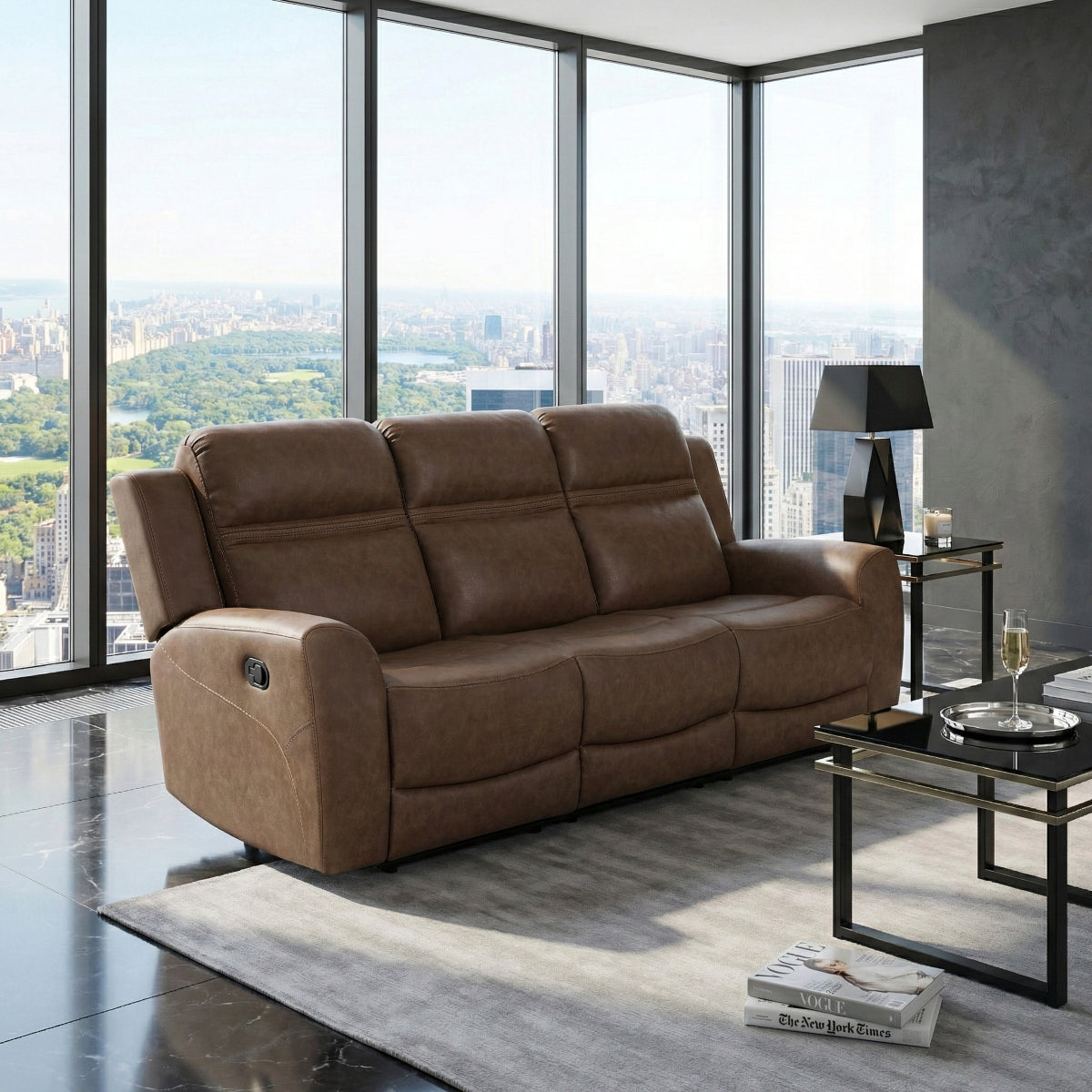 Hearth Double Reclining Sofa