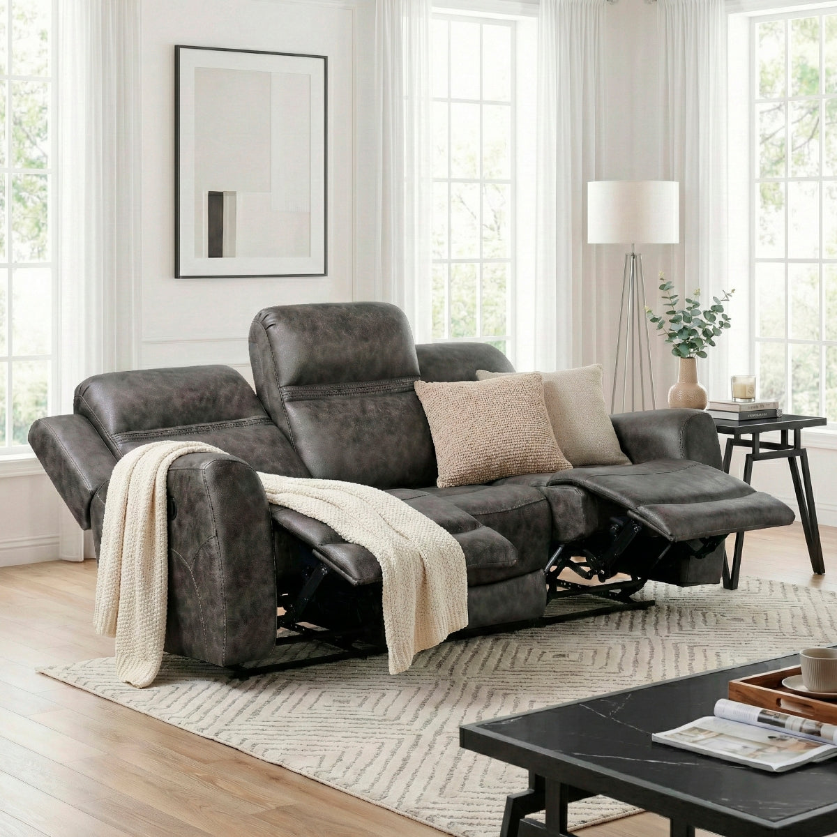 Hearth Double Reclining Sofa