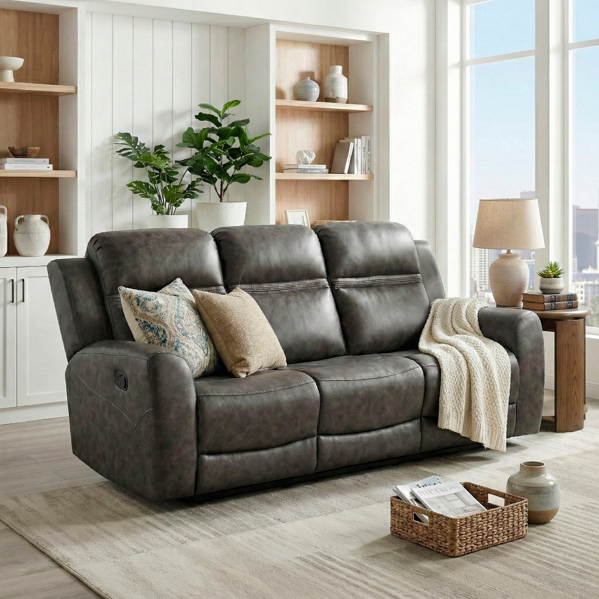 Hearth Double Reclining Sofa