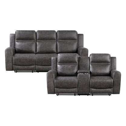 Hearth 2-Piece Living Room Set (Sofa and Love Seat)