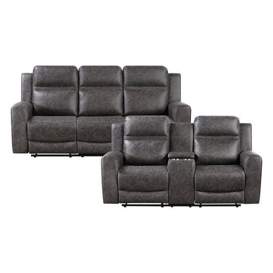 Hearth 2-Piece Living Room Set (Sofa and Love Seat)
