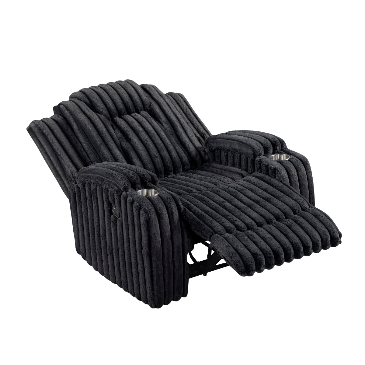 Phyllis Reclining Chair with Cup Holders