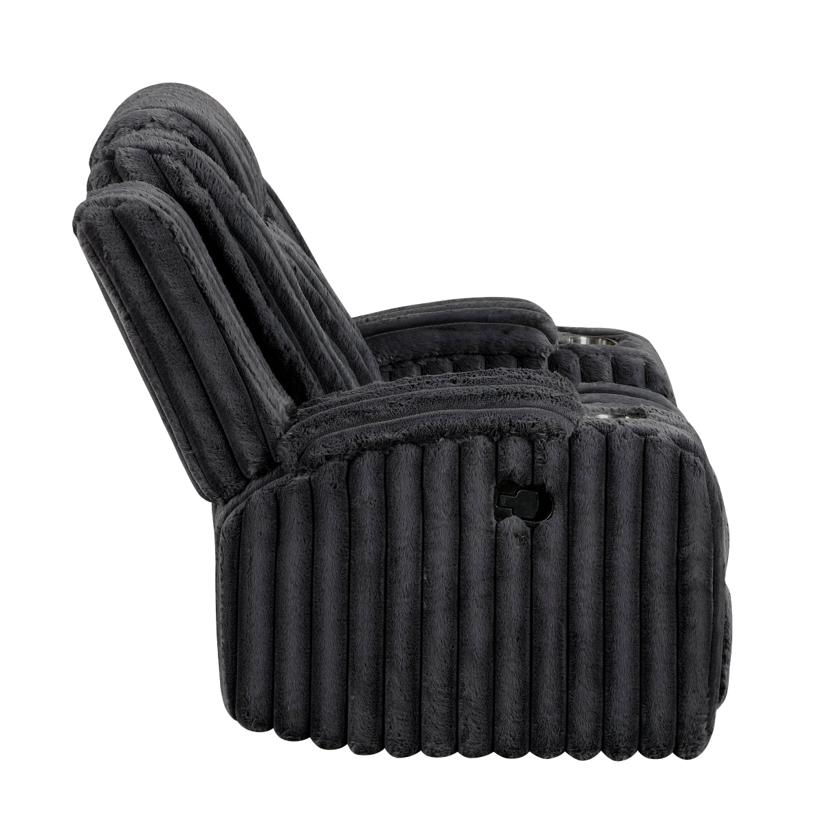 Phyllis Reclining Chair with Cup Holders