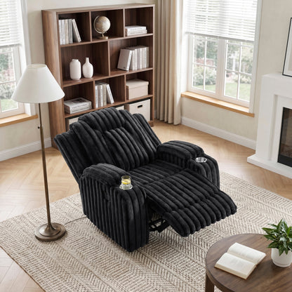 Phyllis Reclining Chair with Cup Holders
