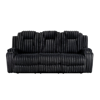 Phyllis Double Reclining Sofa with Cup Holders