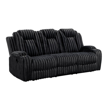 Phyllis Double Reclining Sofa with Cup Holders