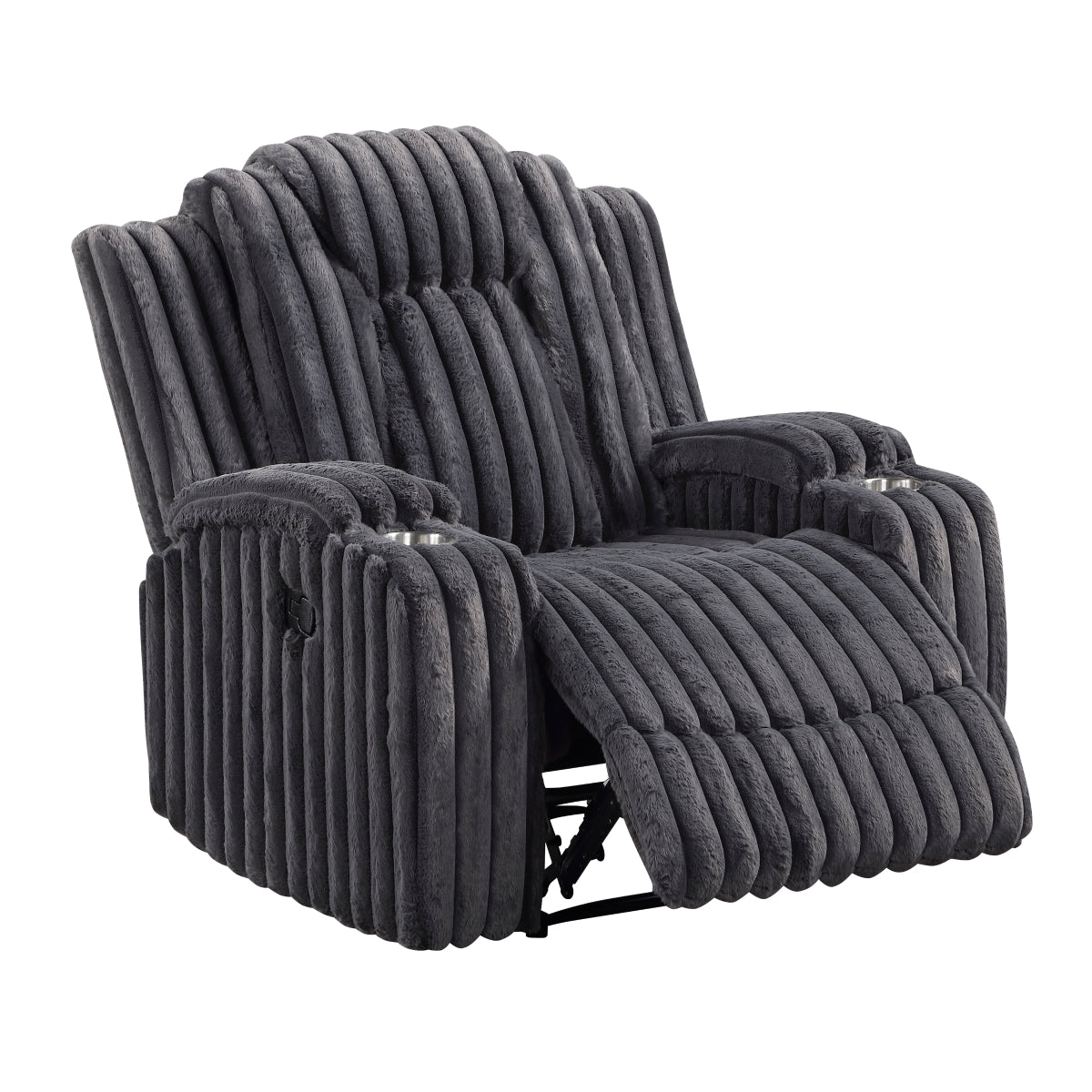 Phyllis Reclining Chair with Cup Holders