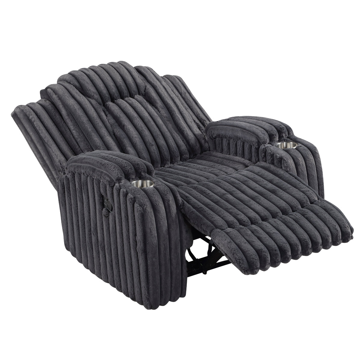 Phyllis Reclining Chair with Cup Holders