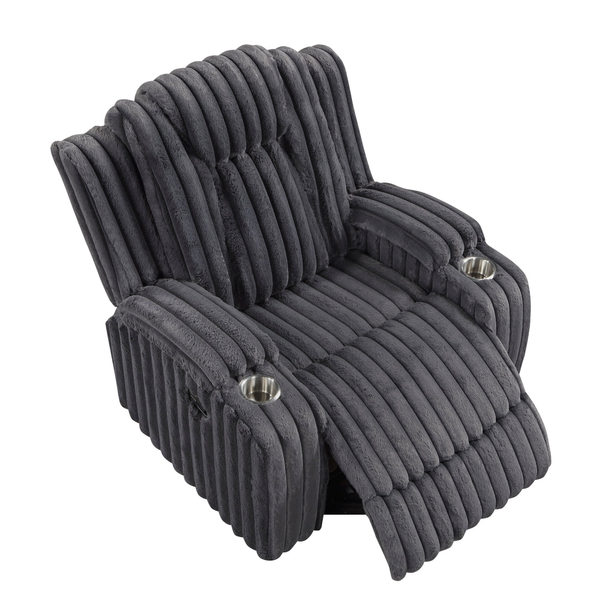 Phyllis Reclining Chair with Cup Holders