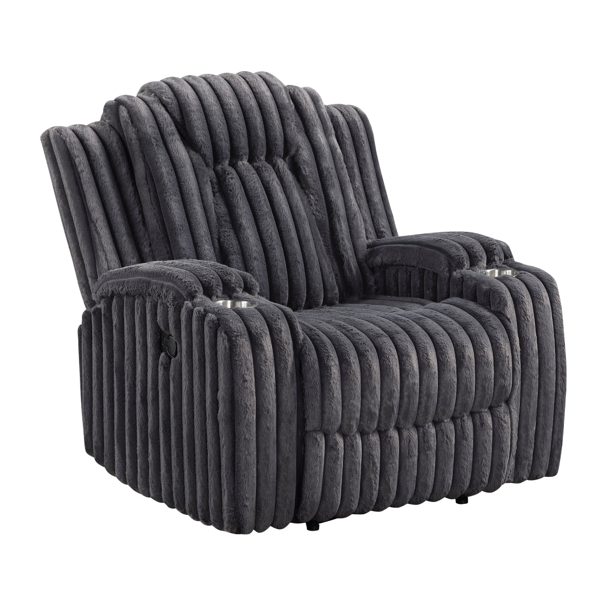 Phyllis Reclining Chair with Cup Holders