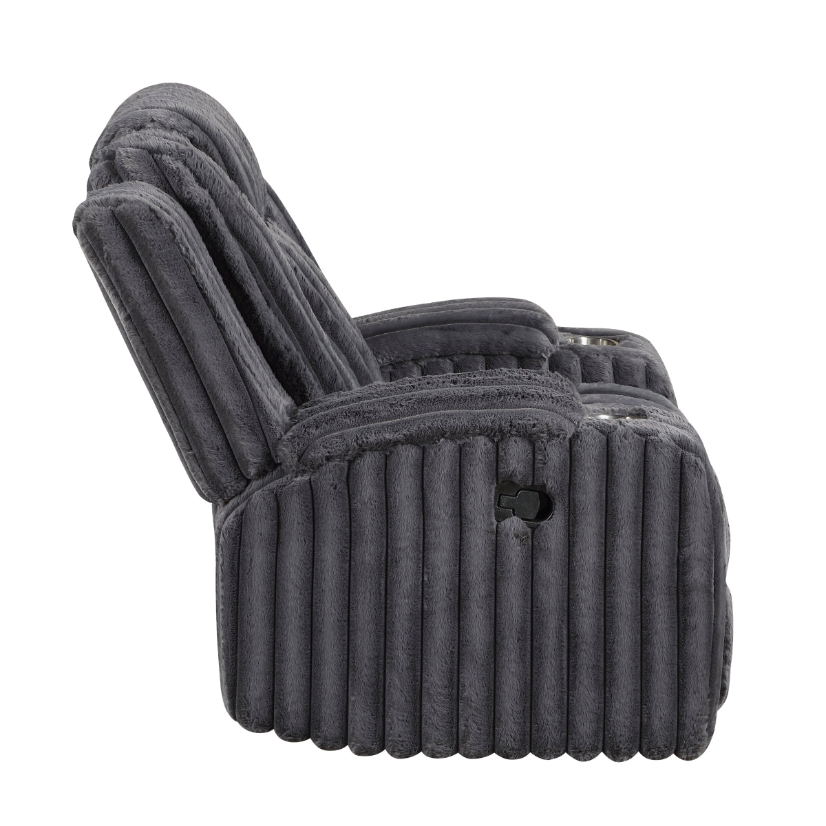 Phyllis Reclining Chair with Cup Holders