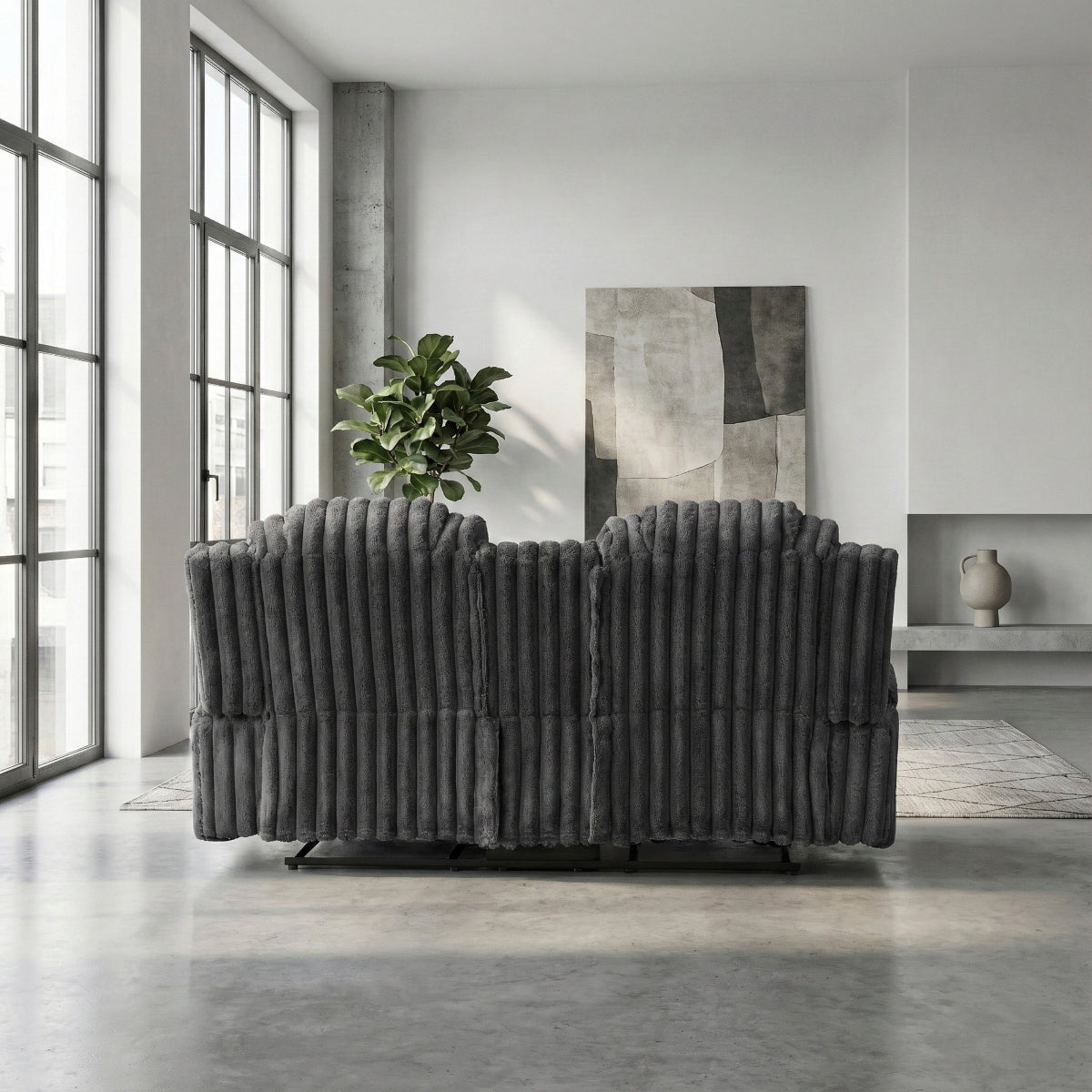 Phyllis Double Reclining Love Seat with Center Console and Cup Holders