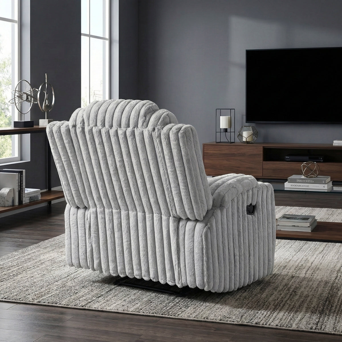 Phyllis Reclining Chair with Cup Holders