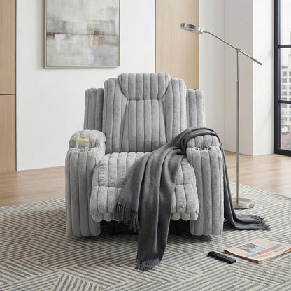 Phyllis Reclining Chair with Cup Holders