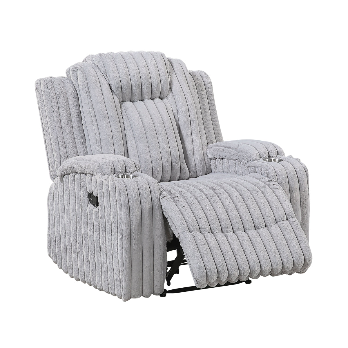 Phyllis Reclining Chair with Cup Holders