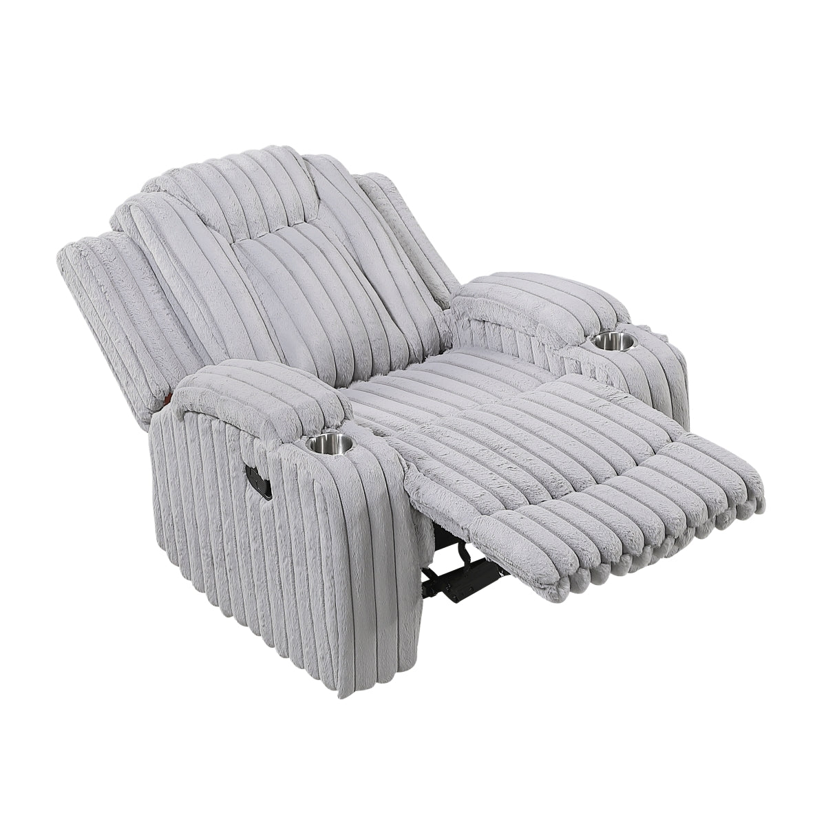 Phyllis Reclining Chair with Cup Holders