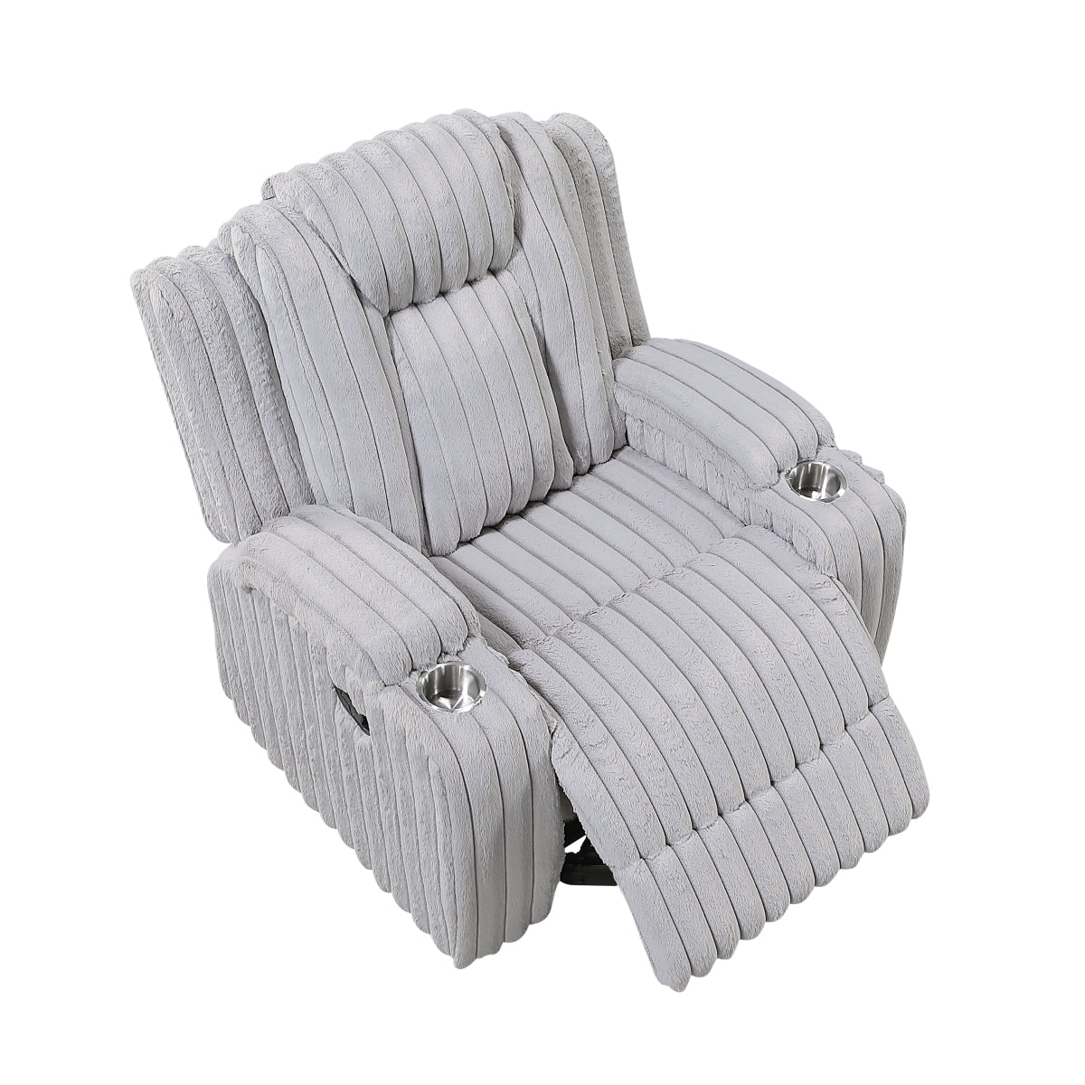 Phyllis Reclining Chair with Cup Holders
