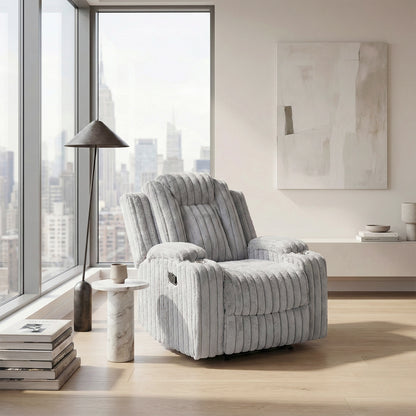 Phyllis Reclining Chair with Cup Holders
