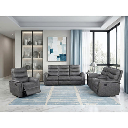 Metric 2-Piece Living Room Set (Sofa and Love Seat)